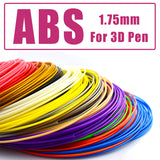 ABS 10m Multiple Color 3D  Pen Filament